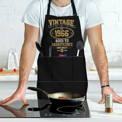 Birthday Gift - Personalized Birthday Apron With Pockets