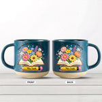 Teacher Gifts Boho Kraft - Personalized Teacher Printed Pottery Mug