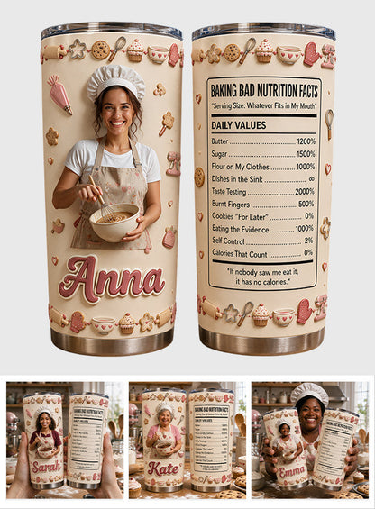 Baking Nutritions - Personalized Baking Tumbler