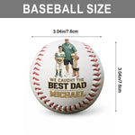 Baseball Dad - Personalized Baseball Multi-Sport Ball