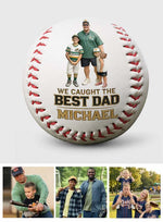 Baseball Dad - Personalized Baseball Multi-Sport Ball