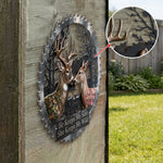 She Keeps Me Wild - Personalized Hunting 3D Printed Cut Metal Sign