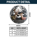 She Keeps Me Wild - Personalized Hunting 3D Printed Cut Metal Sign