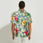 We Used To Live In Your Balls - Personalized Father Hawaiian Shirt