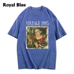 Birthday Gift - Personalized Birthday Washed T-Shirt