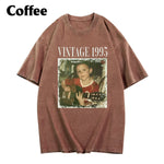 Birthday Gift - Personalized Birthday Washed T-Shirt