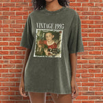 Birthday Gift - Personalized Birthday Washed T-Shirt