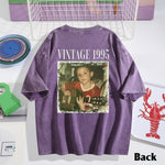 Birthday Gift - Personalized Birthday Washed T-Shirt