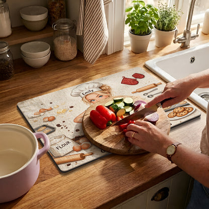 The Cookies Aren't Gonna Bake Themselves - Personalized Baking Drying Mat