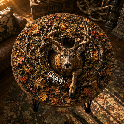 Hunting Lovers Gift - Personalized Hunting Table Custom Shape