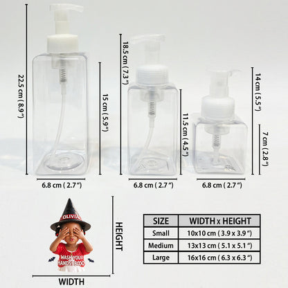Wash Your Hands - Personalized Kid Pump Dispenser