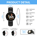 Initial Name Letter Gift For Gentleman - Personalized Real Men Hand Watch