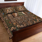 You & Me We Got This - Personalized Hunting Quilt Set