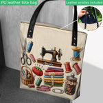 Love Sewing - Personalized Sewing Tote Bag
