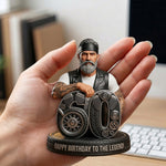 Custom Any Photo Birthday Celebration - Personalized Birthday Premium 3D Figurine