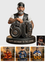 Custom Any Photo Birthday Celebration - Personalized Birthday Premium 3D Figurine