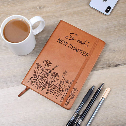 Birthday Gift - Personalized Birthday Leather Journal