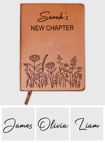 Birthday Gift - Personalized Birthday Leather Journal