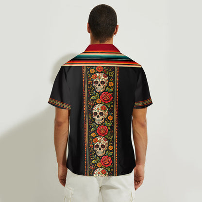 Dia De Los Muertos - Personalized Mexico Hawaiian Shirt