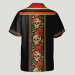 Dia De Los Muertos - Personalized Mexico Hawaiian Shirt