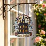 Grandma's Boo Crew - Personalized Grandma 3D Printed Glass Suncatcher