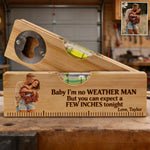 If He Can’t Fix It No One Can - Personalized Couple Spirit Level Bottle Opener