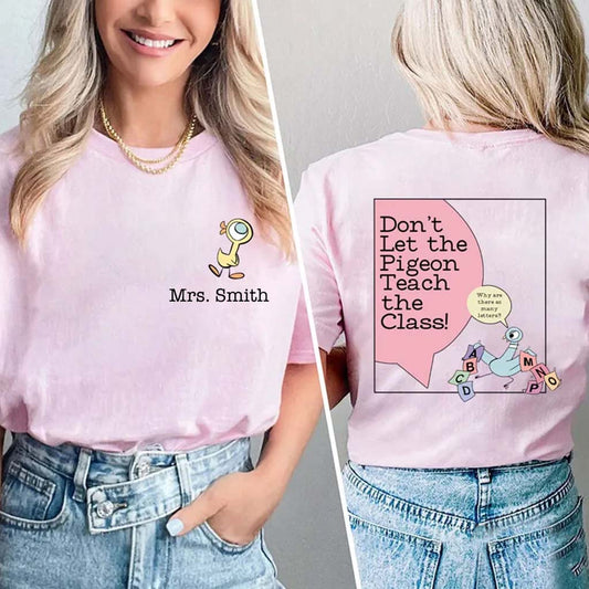 Back To School - Personalized Teacher T-shirt And Hoodie