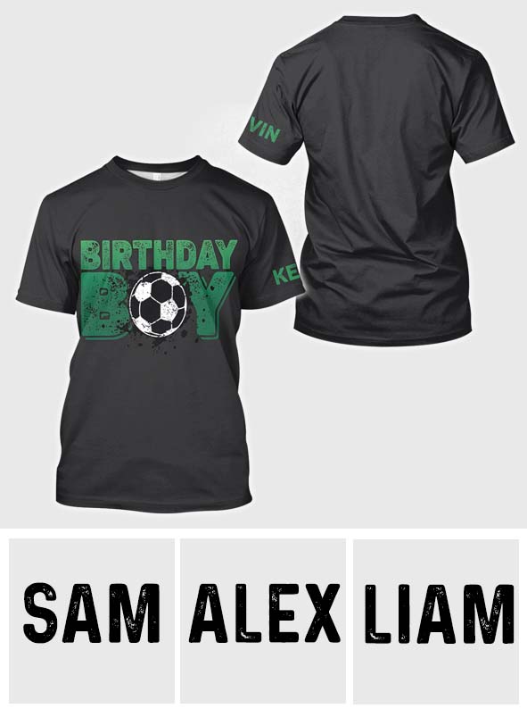Happy Birthday - Personalized Birthday All Over Shirt