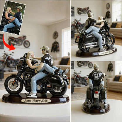 Ride Together - Personalized Biker Premium 3D Figurine
