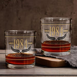 Happy Birthday - Personalized Birthday Whiskey Glass