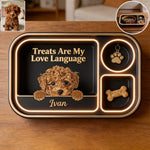 Treat Dealer - Personalized Dog Catch-All Tray