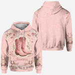 Cute Cowgirls - Personalized Cowgirl Hoodie and Leggings