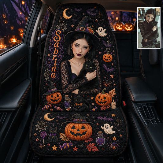 Halloween Costume Any Photo - Personalized Halloween Seat Covers
