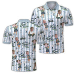 Best Dad By Par - Personalized Golf Polo Shirt