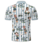 Best Dad By Par - Personalized Golf Polo Shirt