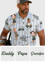 Best Dad By Par - Personalized Golf Polo Shirt