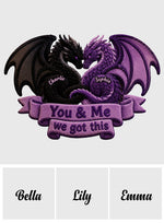 You & Me We Got This - Personalized Dragon Non-Slip Tufted Rug