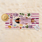 Any Photo - Personalized Self Love Quick-dry Beach Towel/ Bath Towel
