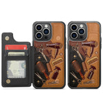 Hairdresser Scissors - Personalized Hairdresser Fully Printed Wallet Phone Case