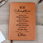Birthday Gift - Personalized Birthday Leather Journal
