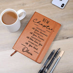 Birthday Gift - Personalized Birthday Leather Journal