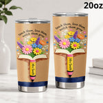 Teacher Gifts Boho Kraft - Personalized Teacher Tumbler
