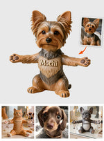 Cool Holder - Personalized Dog Premium 3D Figurine