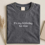Birthday Gift - Birthday Washed T-Shirt