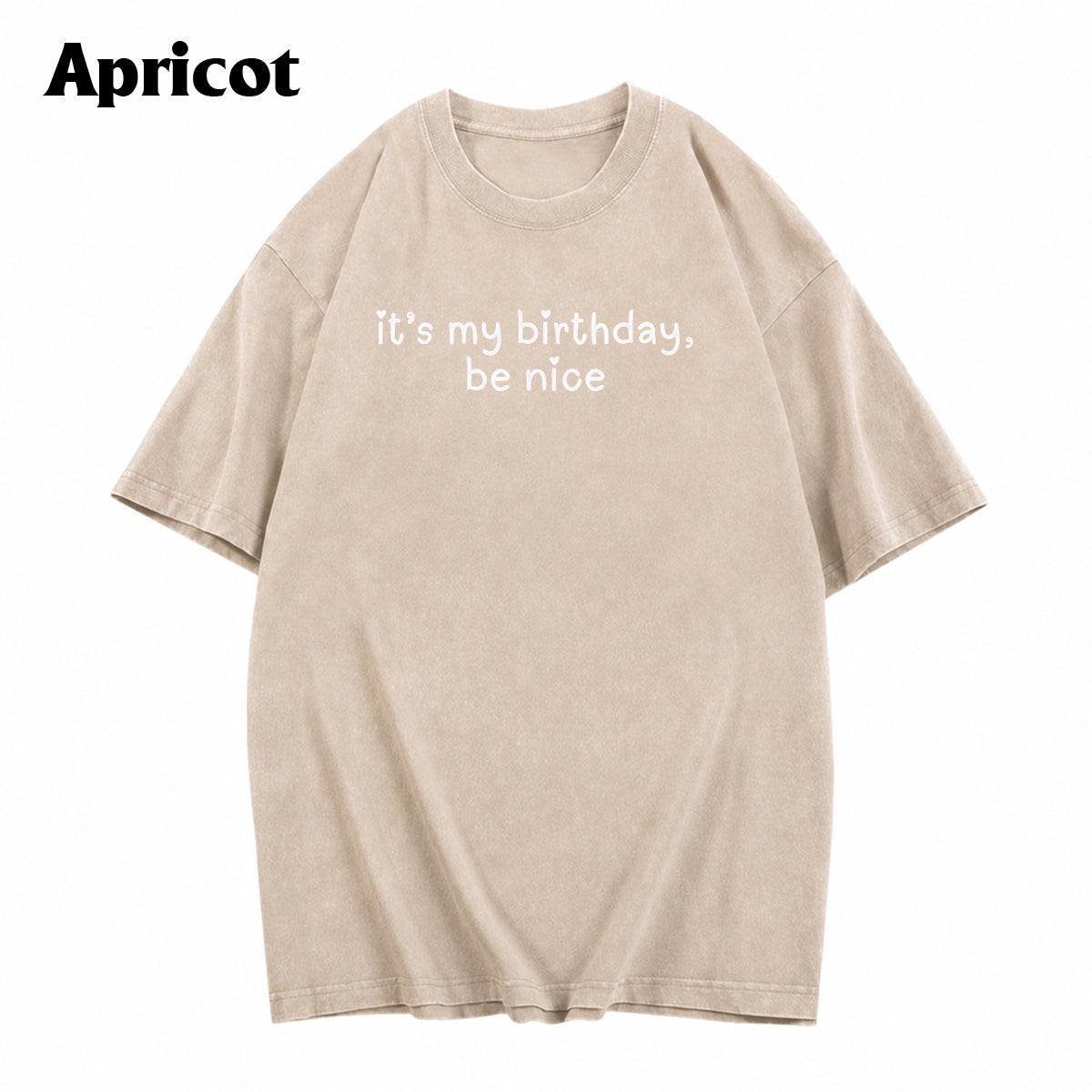 Birthday Gift - Birthday Washed T-Shirt