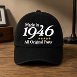 Birthday Gift - Personalized Birthday Embroidered Classic Cap