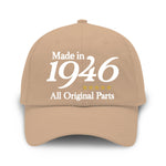 Birthday Gift - Personalized Birthday Embroidered Classic Cap