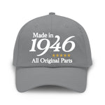 Birthday Gift - Personalized Birthday Embroidered Classic Cap