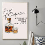 Happy Birthday - Personalized Birthday Canvas And Poster