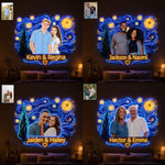 Beautiful Night Couple Gift - Personalized Couple Neon LED Light Sign
